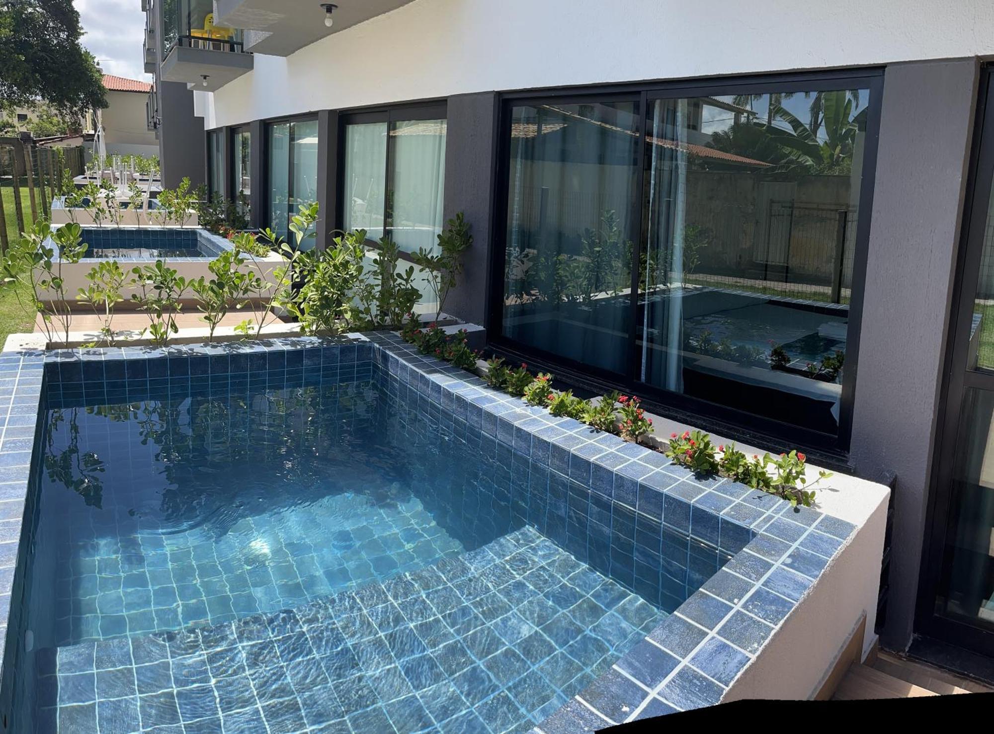 Flat Beira Mar Maracaipe- Porto De Galinhas Leilighet Eksteriør bilde